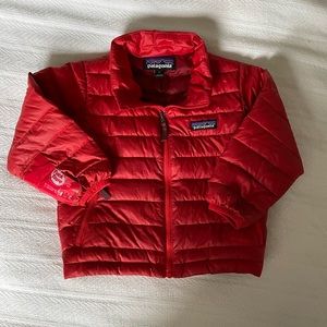 Kids Size 2 Patagonia Puffer Red Outdoor Jacket
